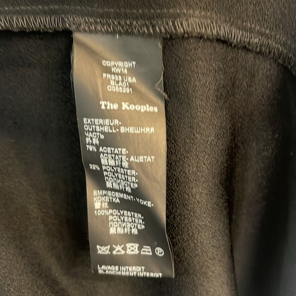 The Kooples black mini dress EUC - Picture 5 of 5